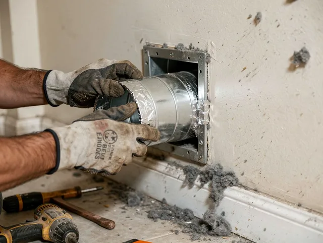 Professional dryer vent repair and installation by West Rancho Dominguez Dryer Vent Cleaning in West Rancho Dominguez