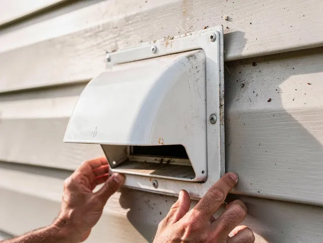 West Rancho Dominguez Dryer Vent Cleaning technician delivering thorough residential dryer vent cleaning service in West Rancho Dominguez